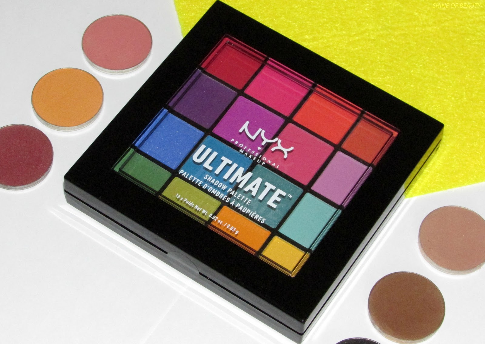 Nyx Cosmetics Ultimate Brights Palette Shine Of Beauty