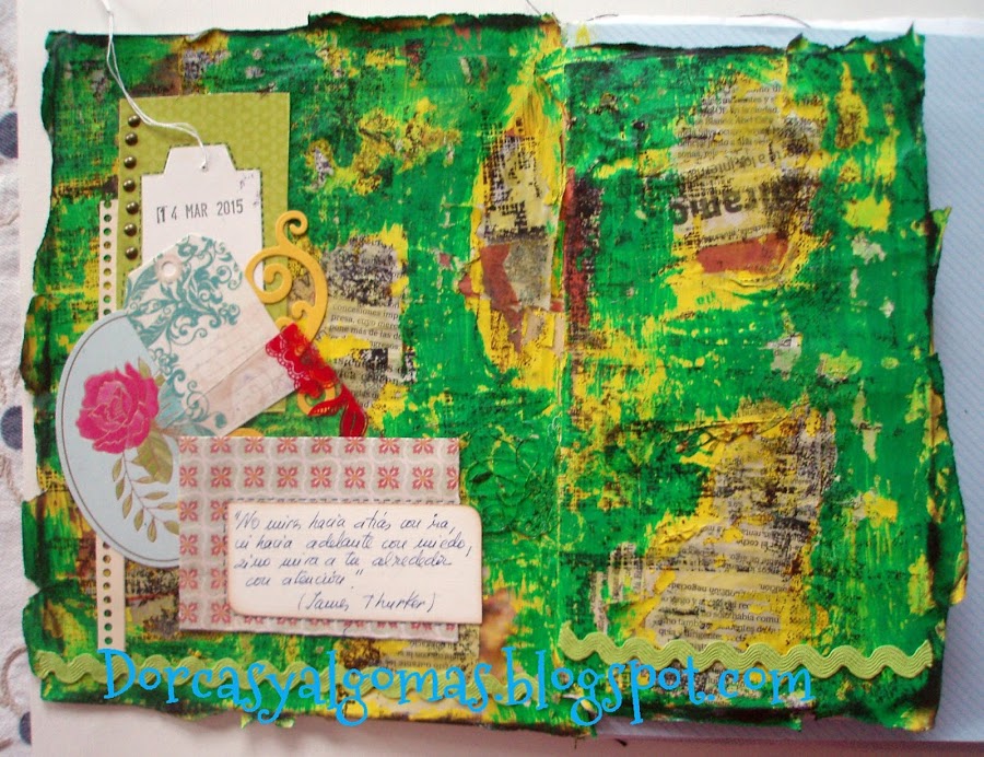  http://dorcasyalgomas.blogspot.com.es/2015/10/art-journal-no-mires-hacia-atras.html