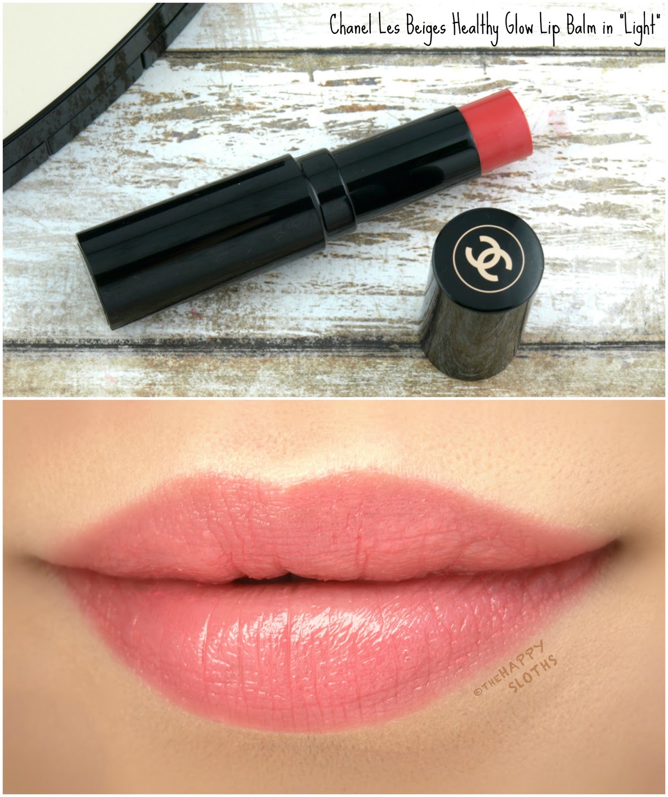 Chanel Les Beiges Healthy Glow Lip Balm in "Light": Review and Swatches