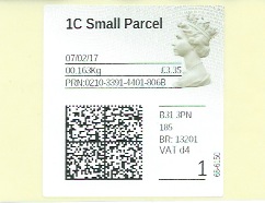 parcel labels