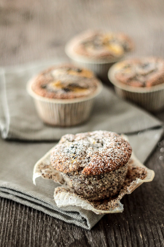 Die Glücklichmacherei: Financiers 〖Mohn-Orangen Küchlein〗