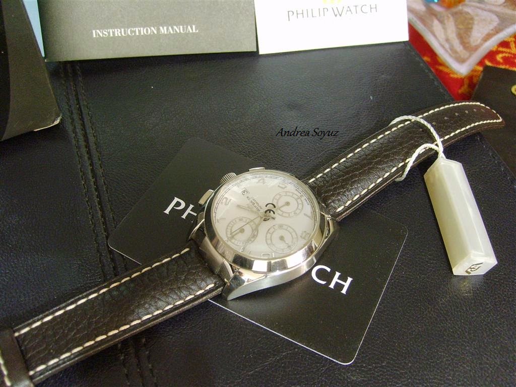 Storie di Orologi Vintage Philip Watch Thumbel Automatic Chronograph