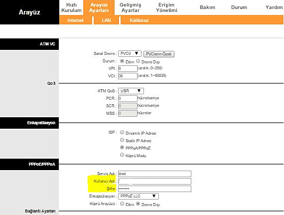 Turk Telekom Ttnet Tp Link Modem Wifi Sifresi Ve Kullanici Adi
