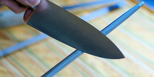 Knife Sharpening - Straight Edge Knife