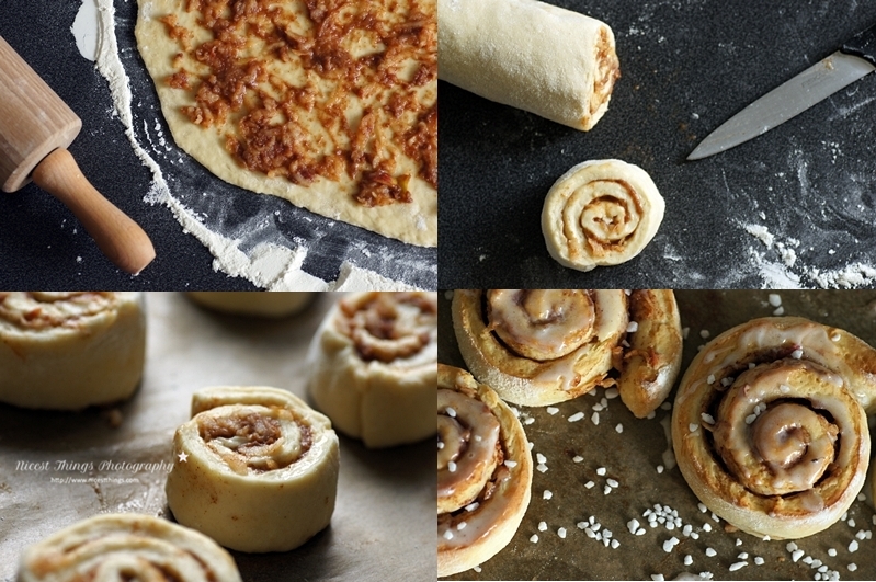 Zimtschnecken zubereiten Anleitung für Hefeteig