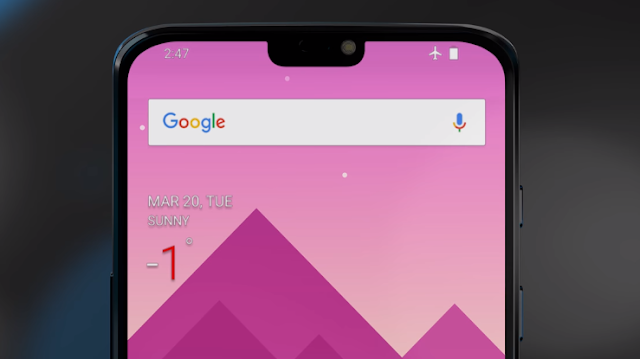 OnePlus 6 Leak-based Render shows a Gorgeous Smartphone