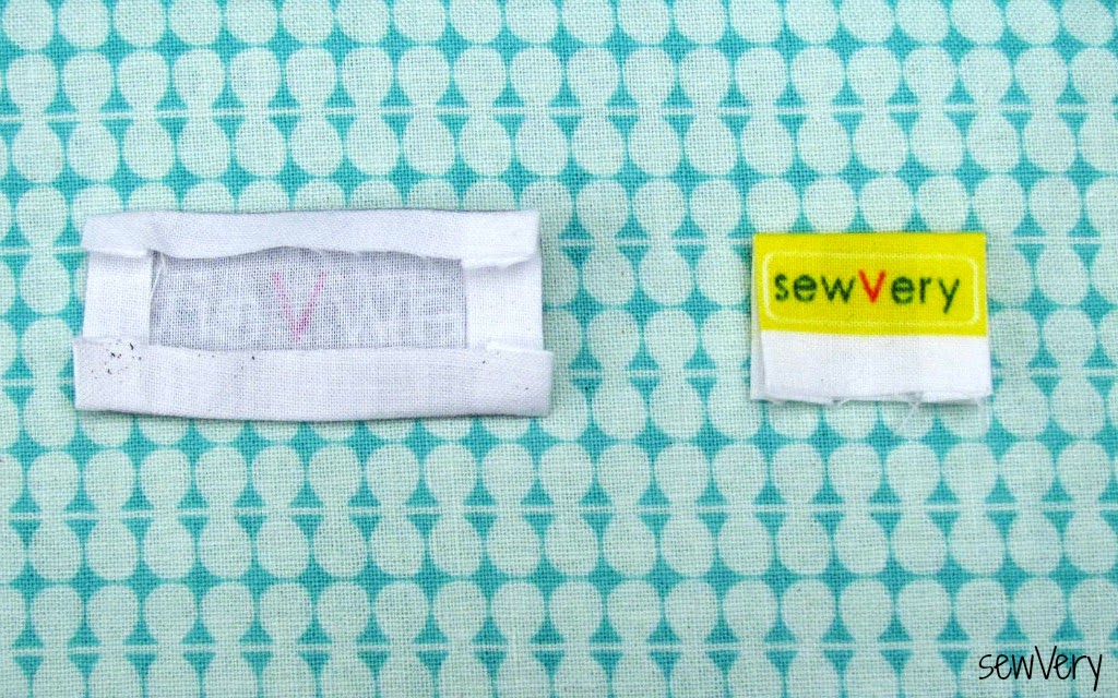 sewVery How to Make Your Own Clothing Labels