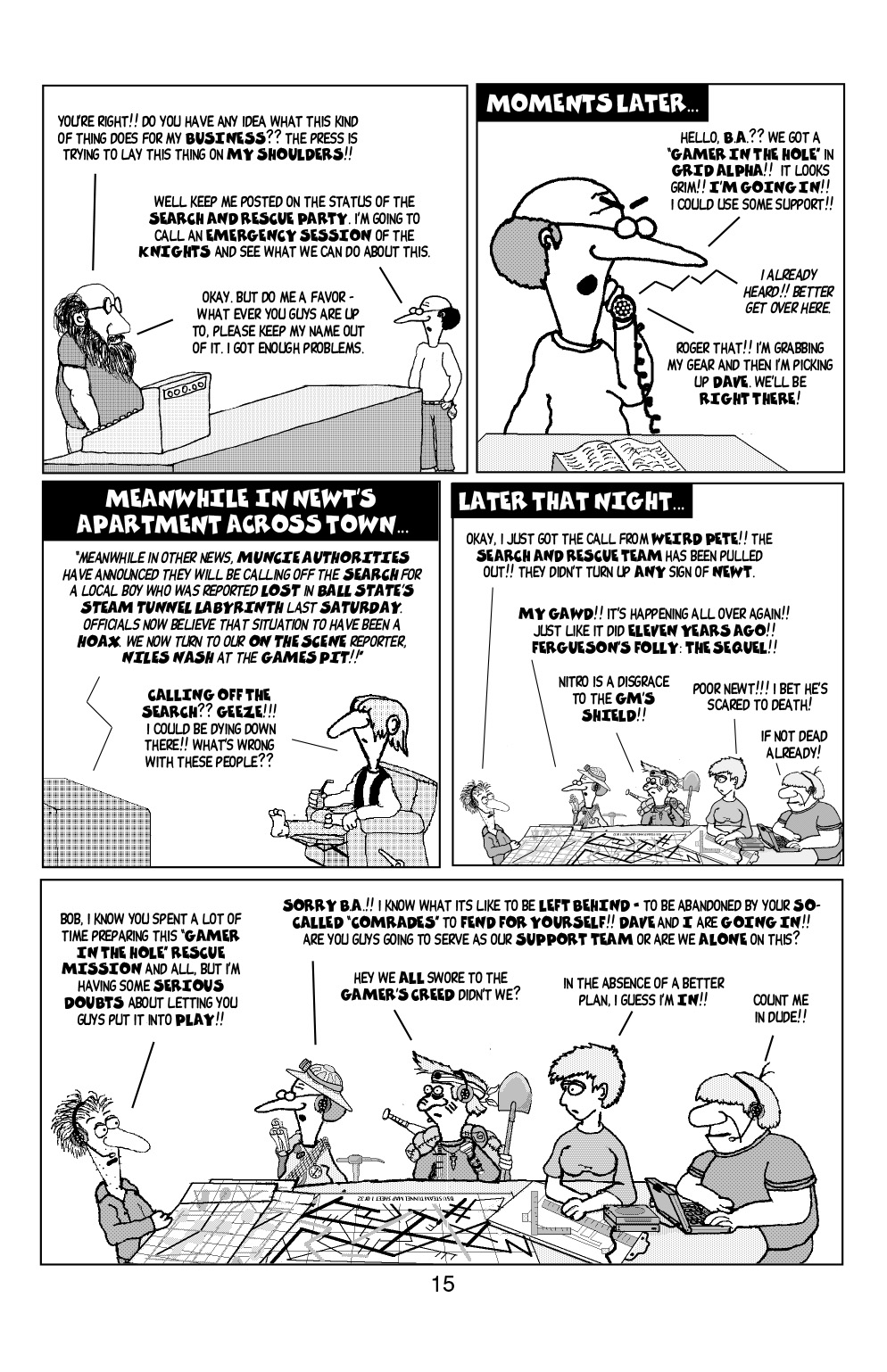 Read online Knights of the Dinner Table comic -  Issue #22 - 17