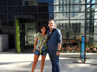Matthan Black and I in downtown Chicago, Illinois