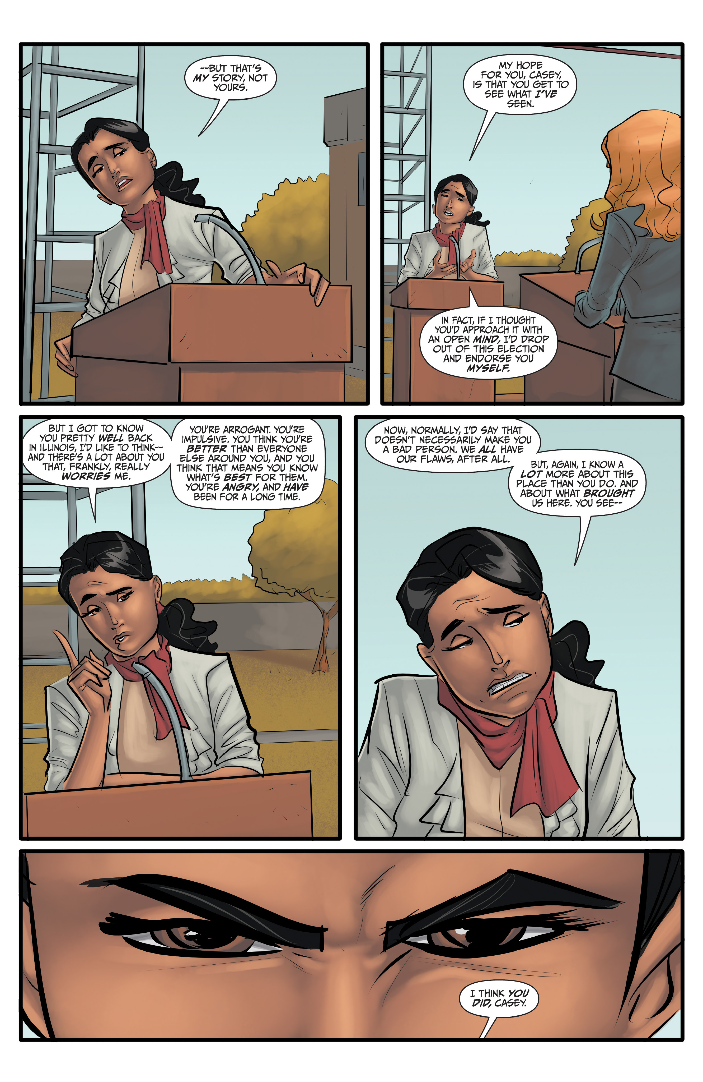 Read online Morning Glories comic -  Issue #48 - 24