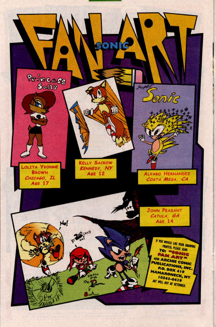 Read online Sonic The Hedgehog comic -  Issue #66 - 17