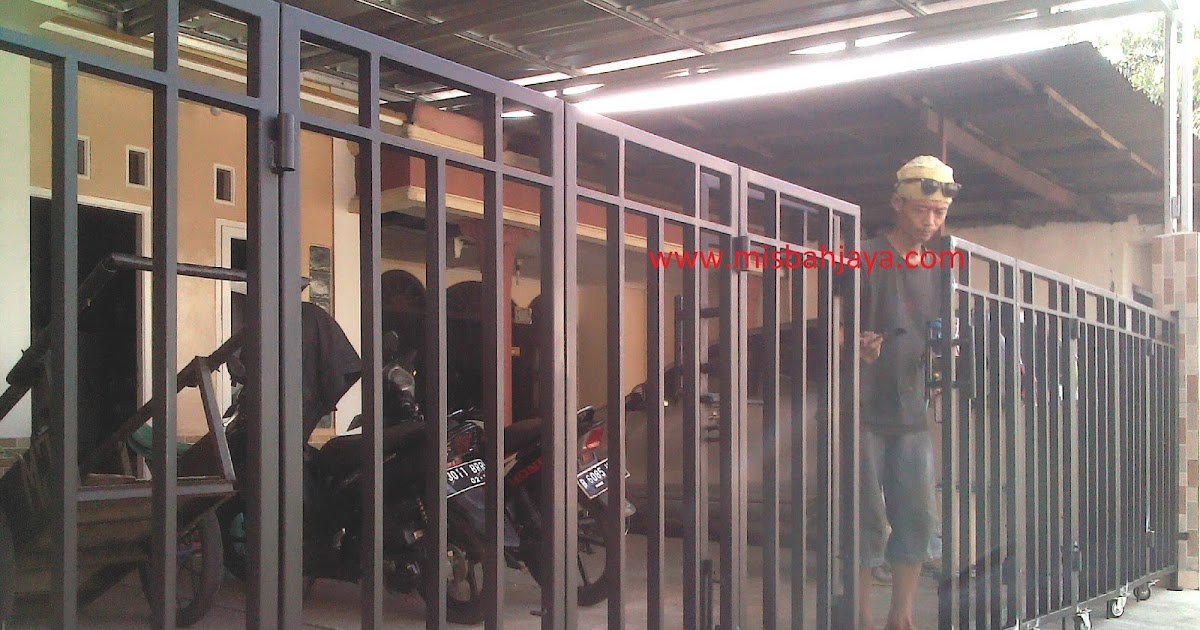 52+ Konsep Pintu Pagar Lipat Besi Minimalis, Pagar Minimalis