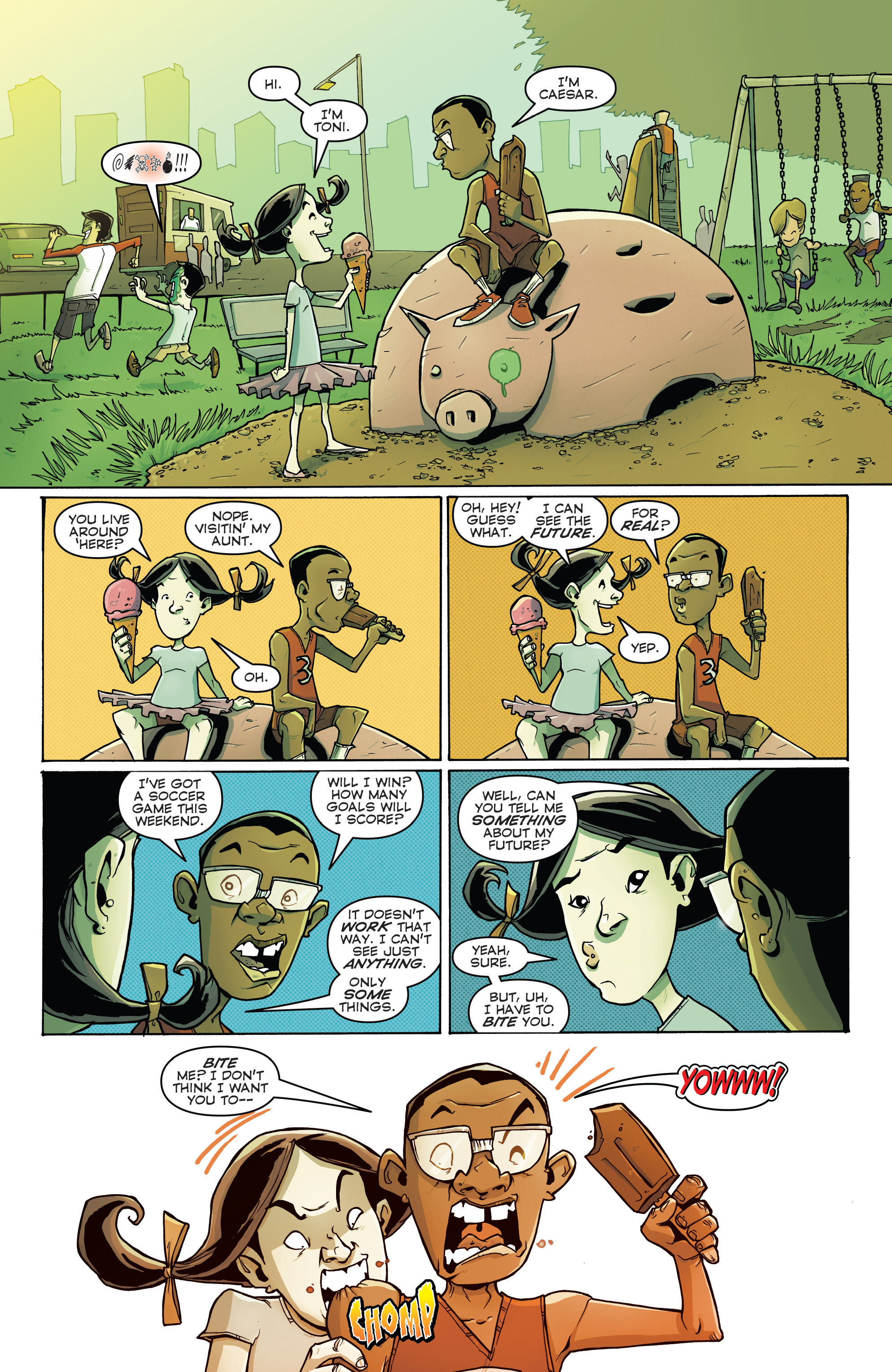 Read online Chew comic -  Issue #30 - 21