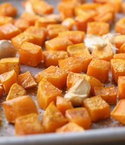 Roasted Butternut Squash recipe with Thai Sriracha Sea Salt by seasonwithspice.com