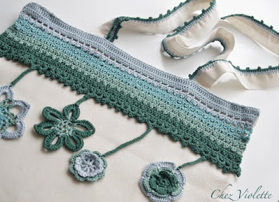 DIY Crochet Tote Bag by CocoFlower