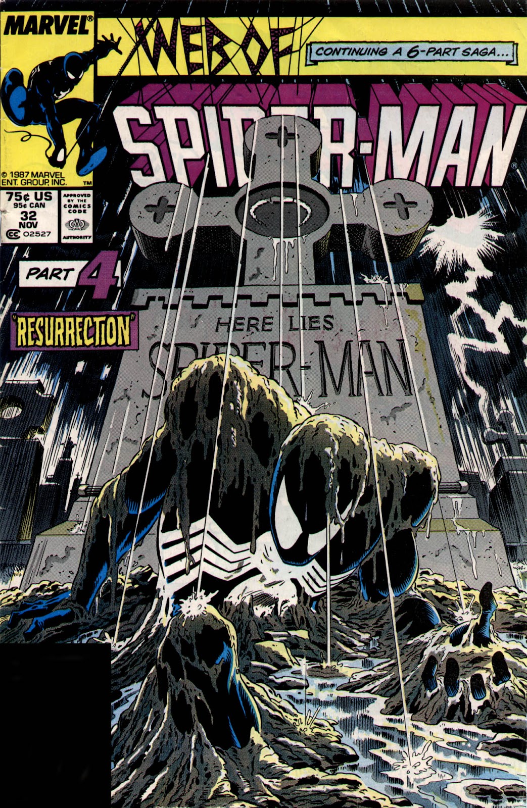 Web of Spider-Man (1985) 32 Page 1