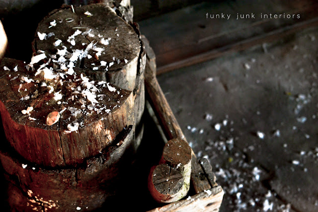 Coke inspired fireplace mantel decor for Christmas via Funky Junk Interiors - Christmas home tour 2012 Coke inspired fireplace mantel decor for Christmas via Funky Junk Interiors - Christmas home tour 2012