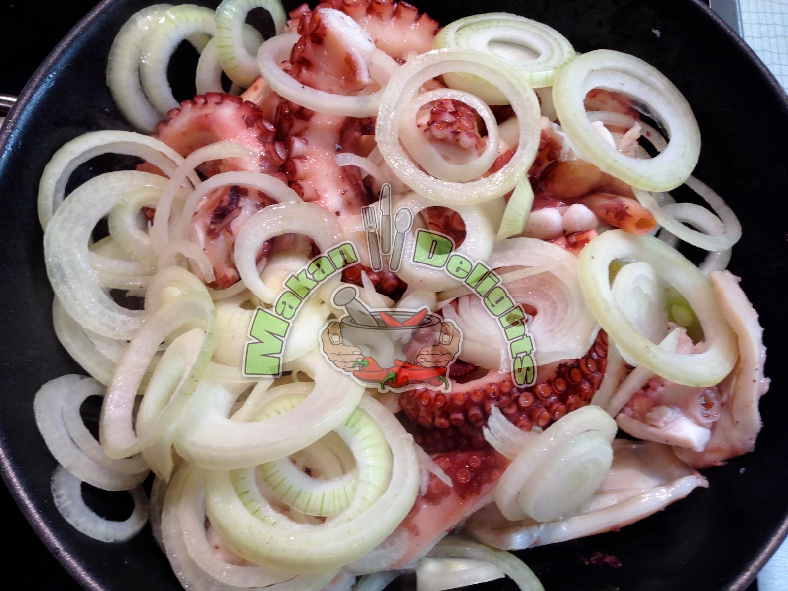 Makan Delights PanFried Octopus