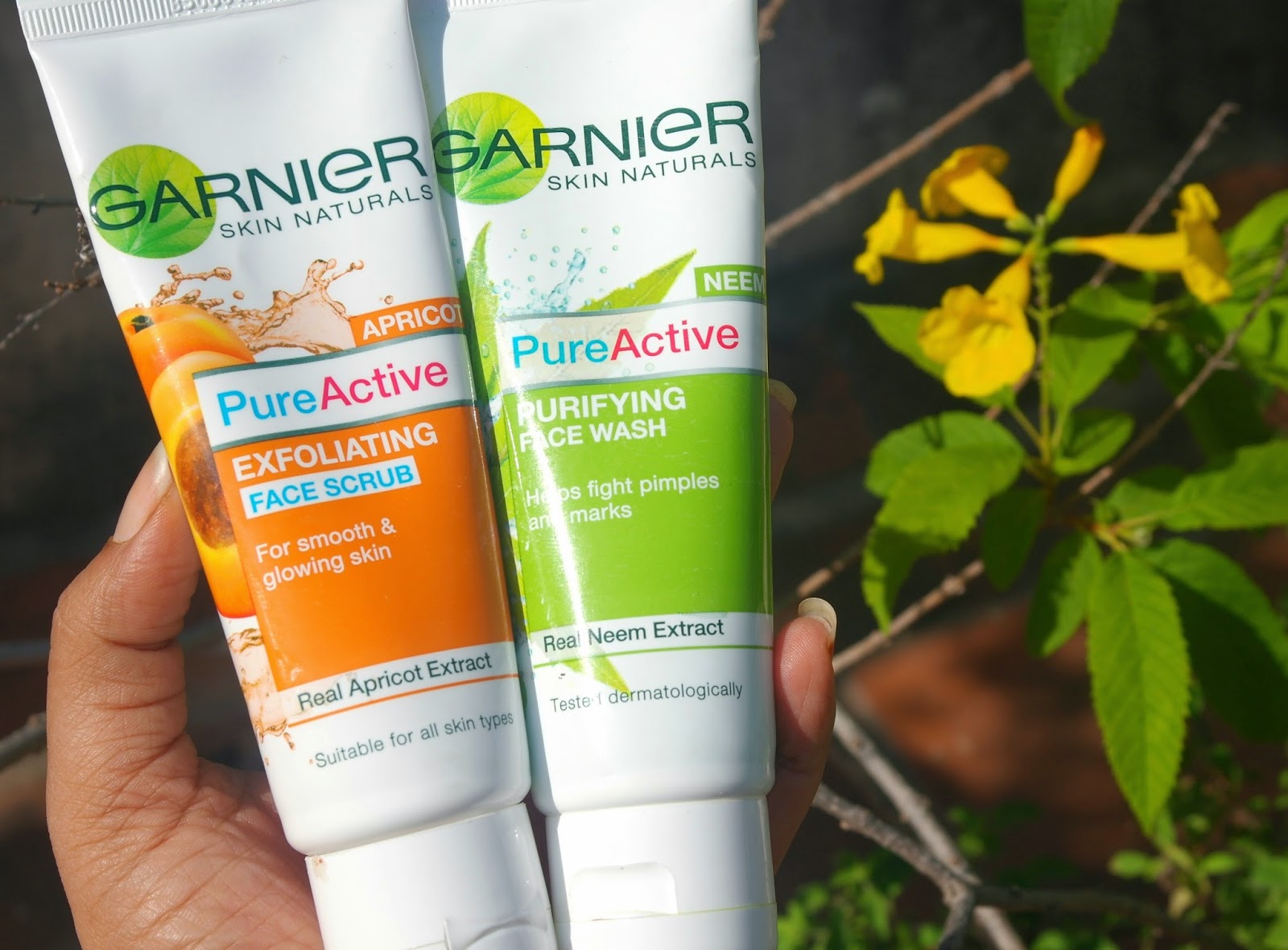 garnier skincare products review