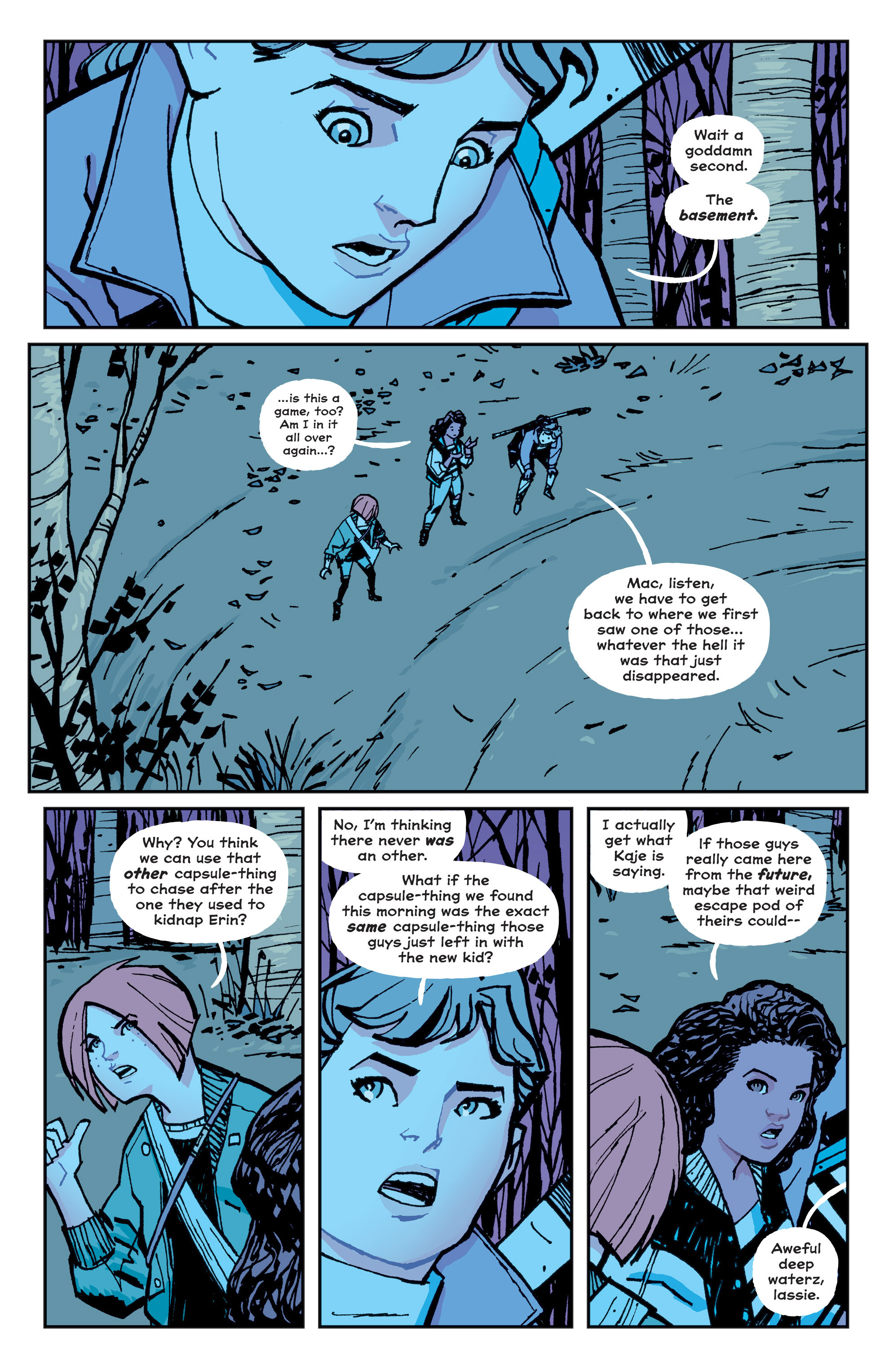 Read online Paper Girls comic -  Issue #5 - 10