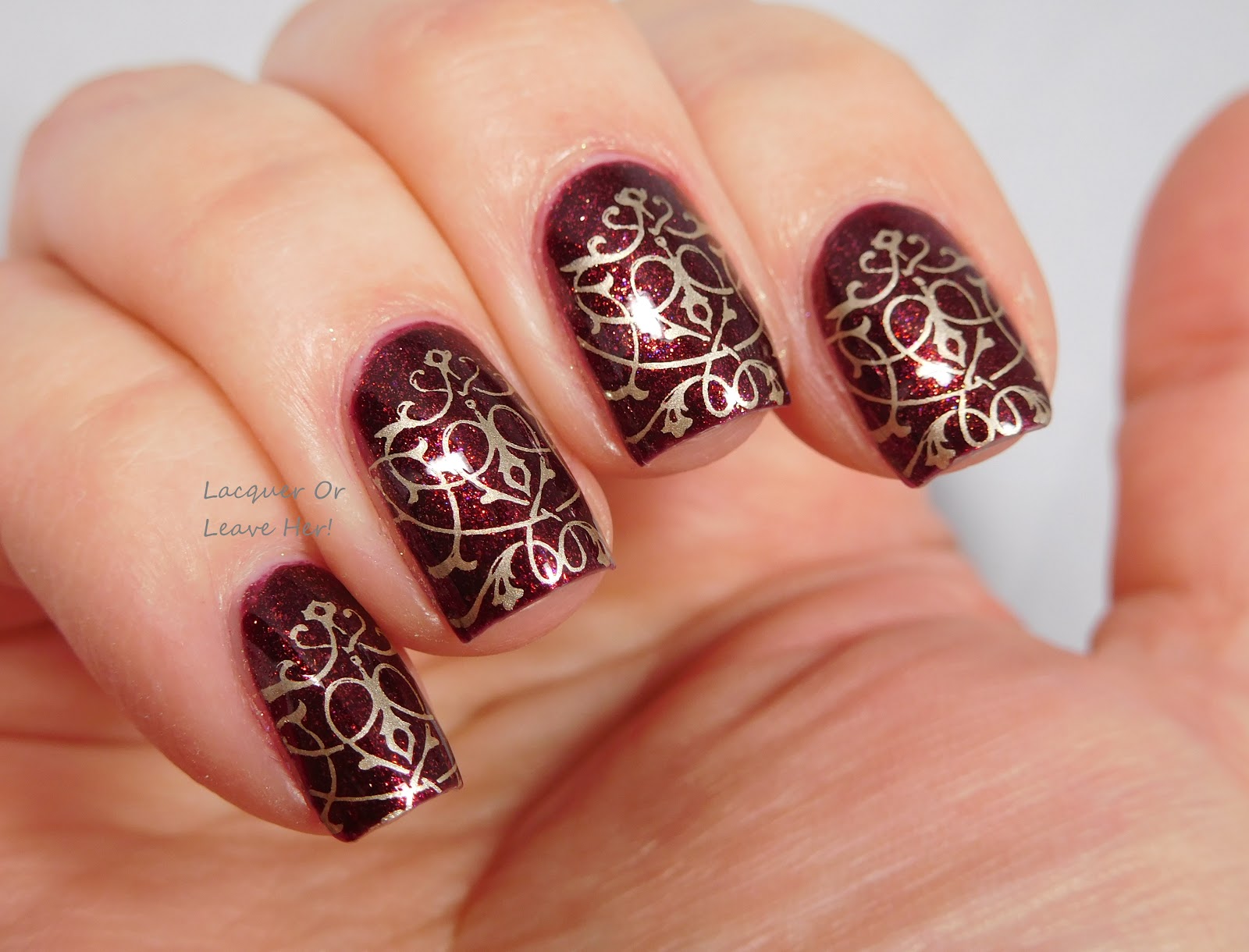 Lacquer or Leave Her!: Adventures in stamping: What do I do with those ...