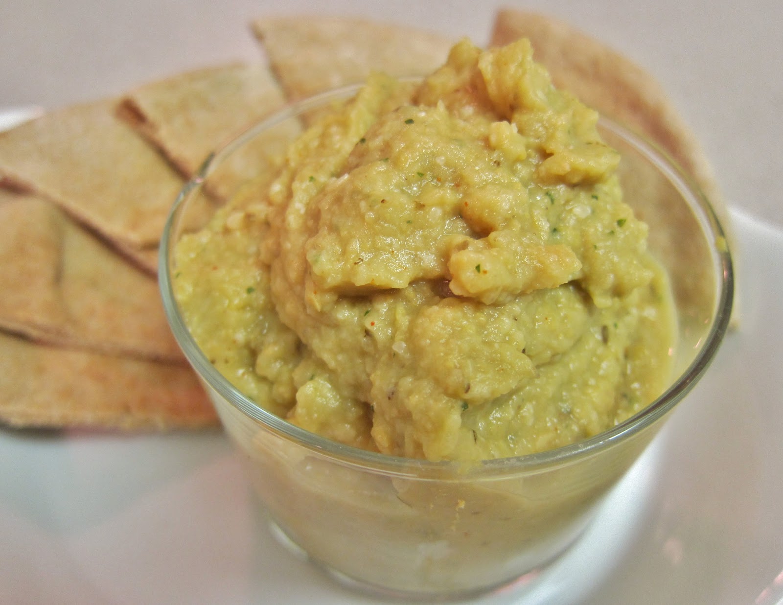 The Vegan Chronicle Eggplant and Chickpea Dip with Mint