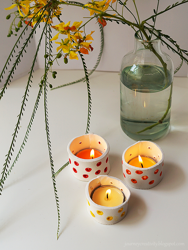 Tea lights holder Journey into Creativity