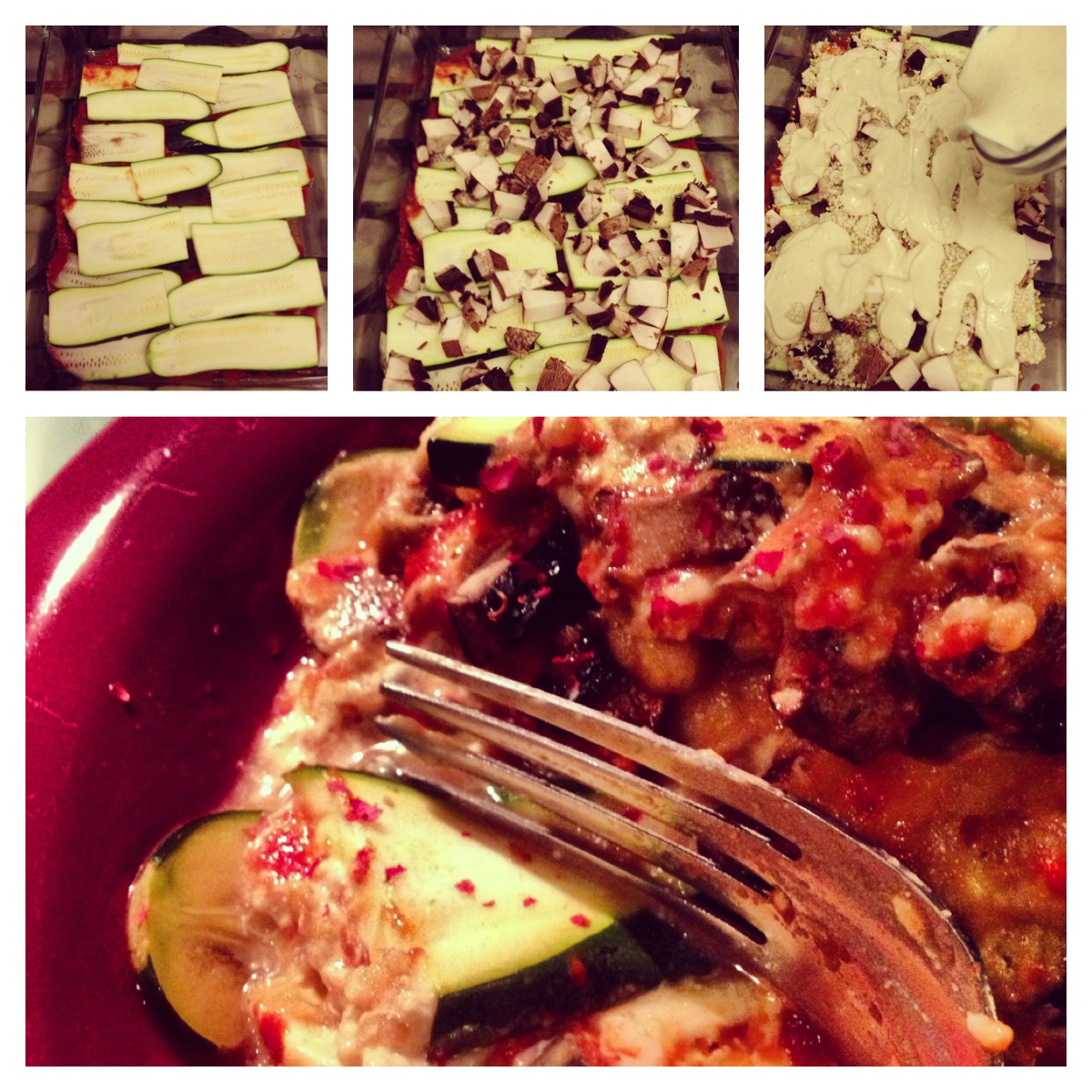 Zucchini and Portobello Lasagna with Cashew Ricotta featuring Jersey