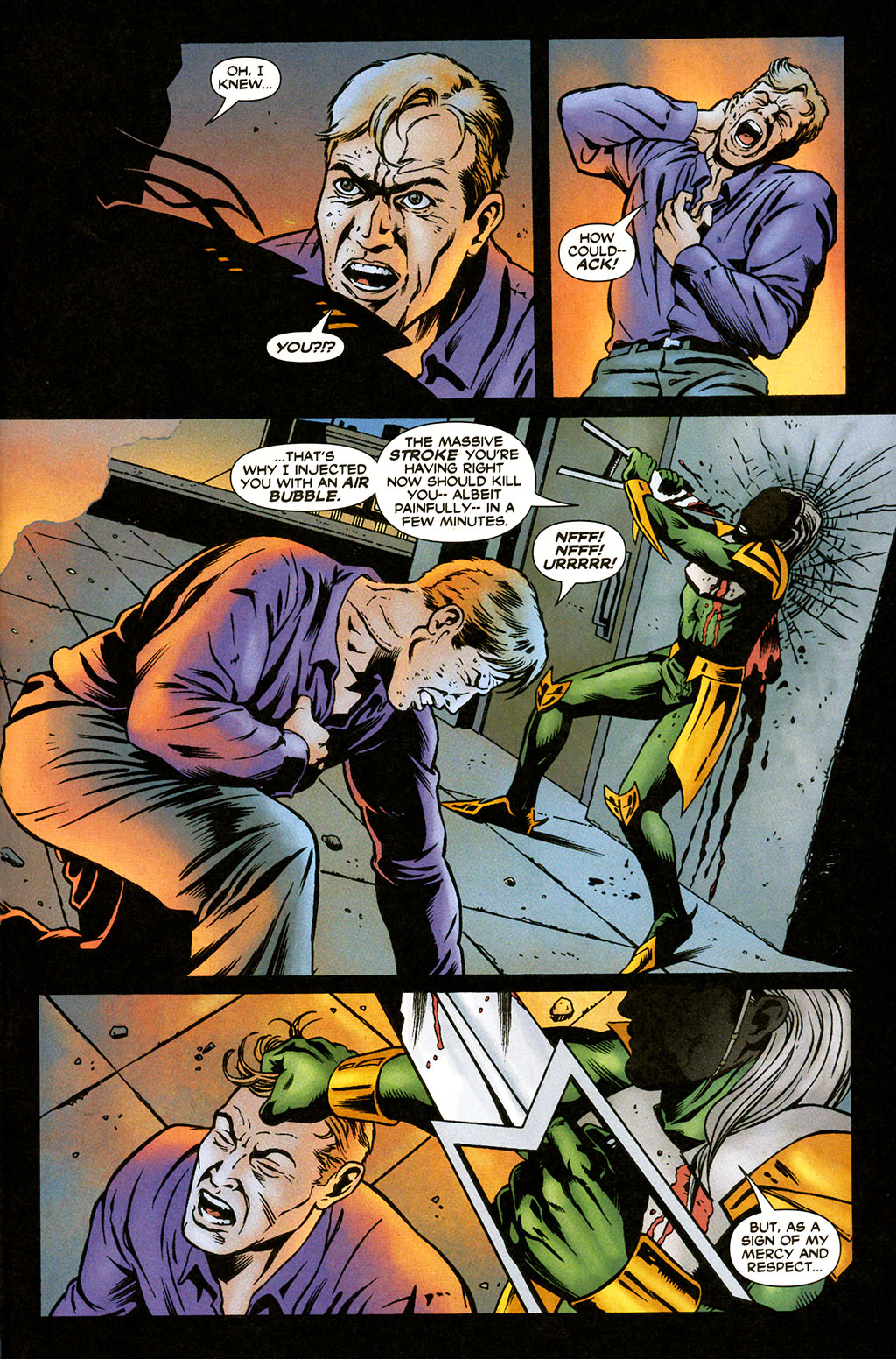 Read online Manhunter (2004) comic -  Issue #11 - 22