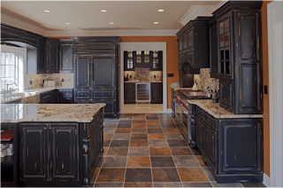 Cocinas con paredes color naranja - Colores en Casa