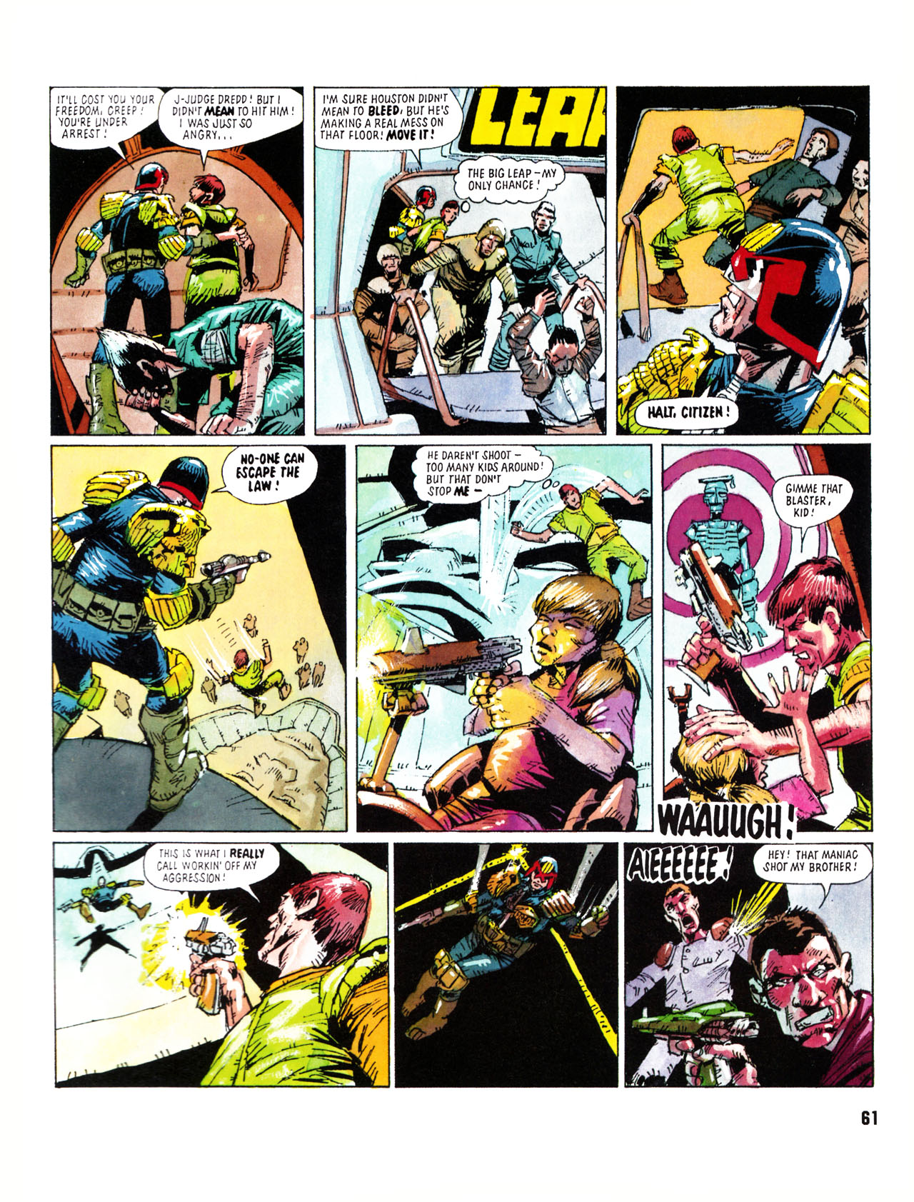 Read online Judge Dredd: The Complete Case Files comic -  Issue # TPB 4 - 170
