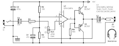 Input Stage Amplifier Circuit