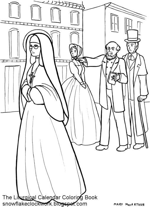 saint john neumann coloring pages - photo #12