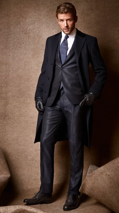 men in leather gloves