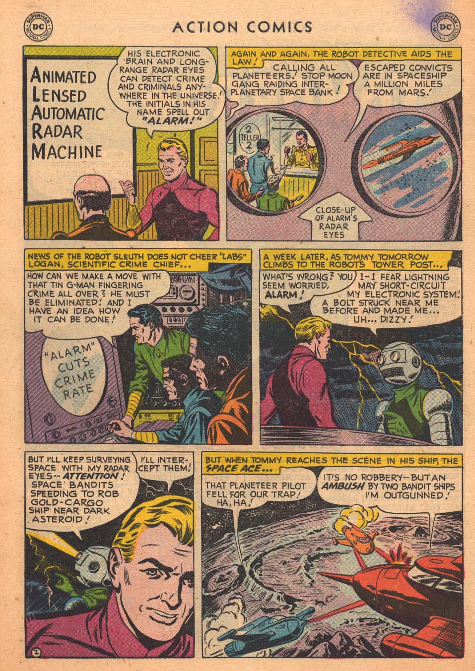 Read online Action Comics (1938) comic -  Issue #213 - 28