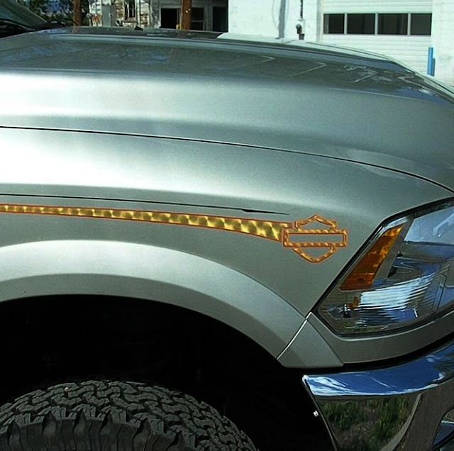 grey-dodge-ram-bend-with-gold-pinstripe
