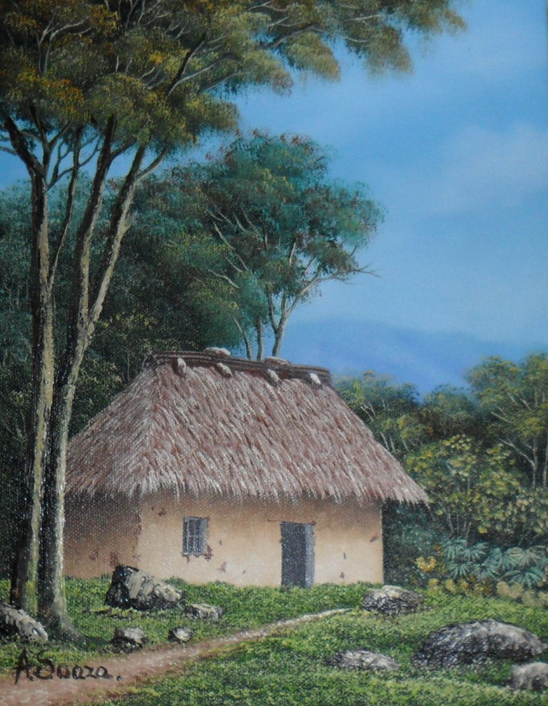 Arte y Actividad Cultural: RANCHOS AL OLEO