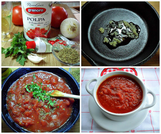 Gaga u kujni Marinara sos od paradajza