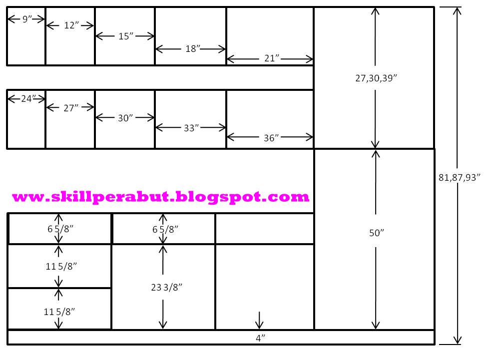 Saiz Ukuran Kabinet Dapur Desainrumahid com Saiz Ukuran Kabinet Dapur Desainrumahid com
