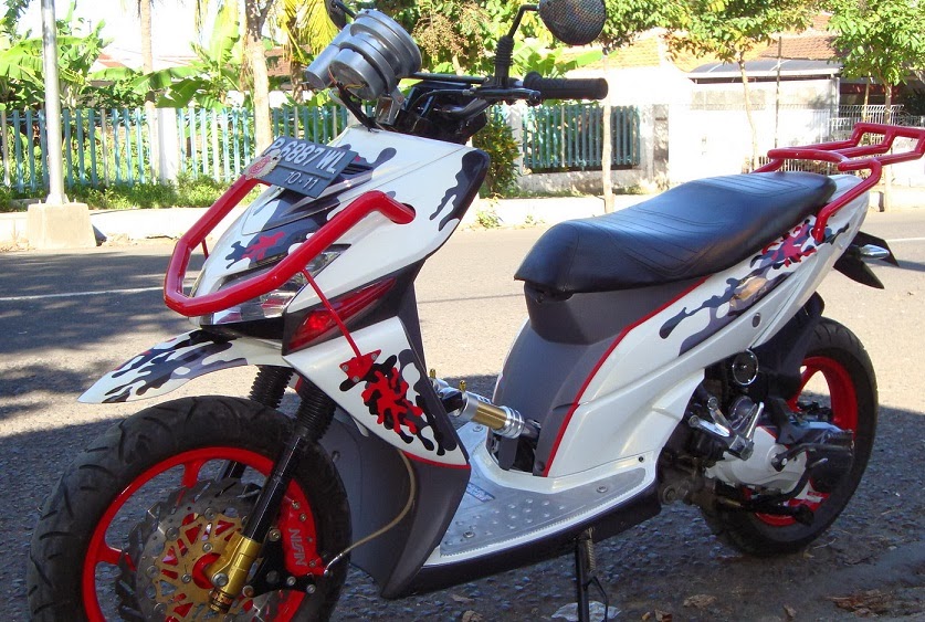 Contoh Gambar Modifikasi Motor: 100+ Modifikasi Motor Vario Terunik