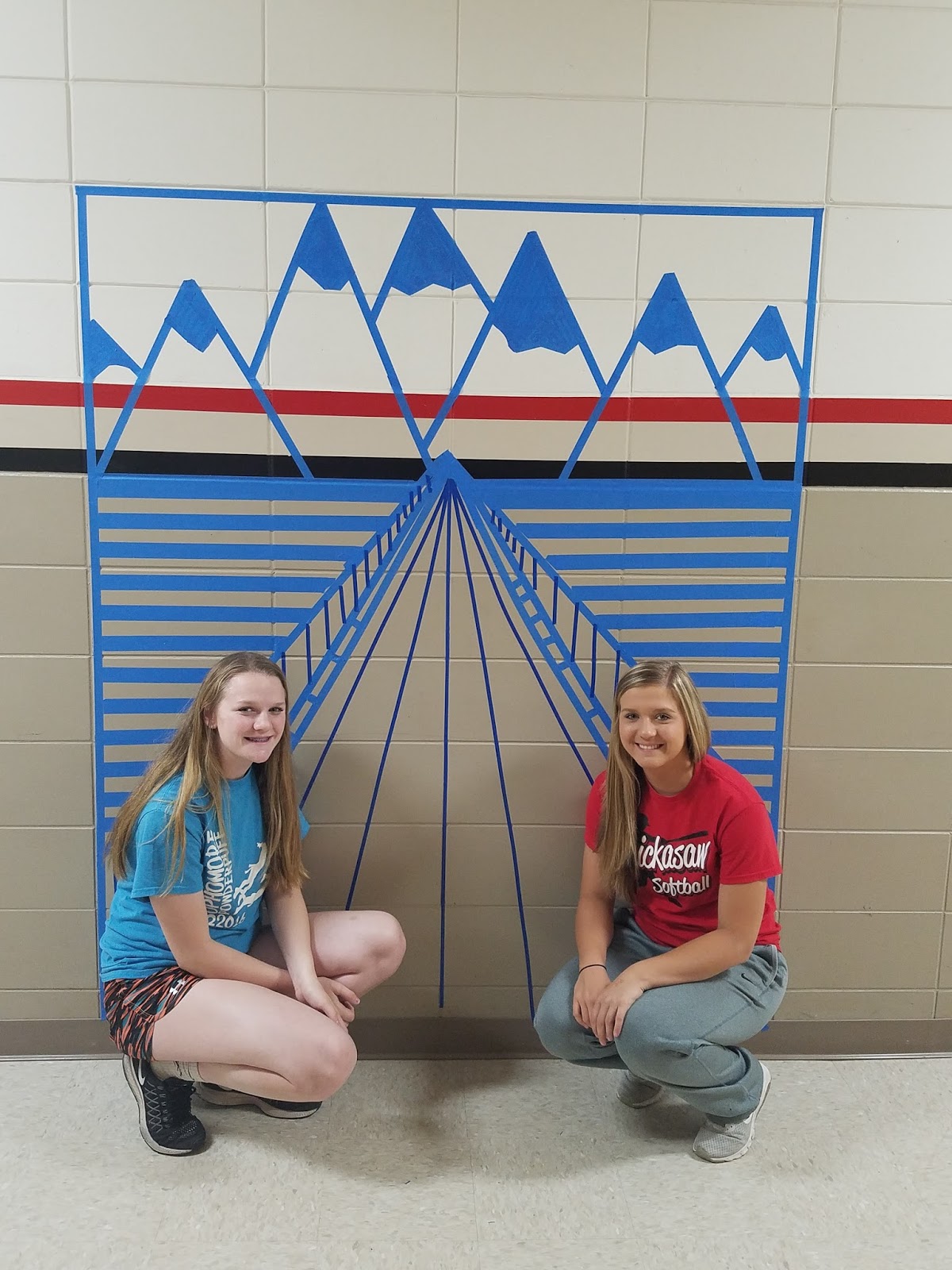 NHHS Art Tape Perspective Lesson