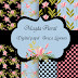 Kit papel digital floral Magda
