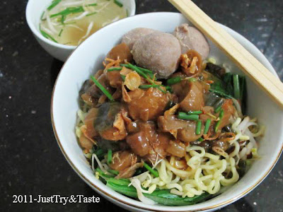 Resep Mie Ayam Jamur & Bakso