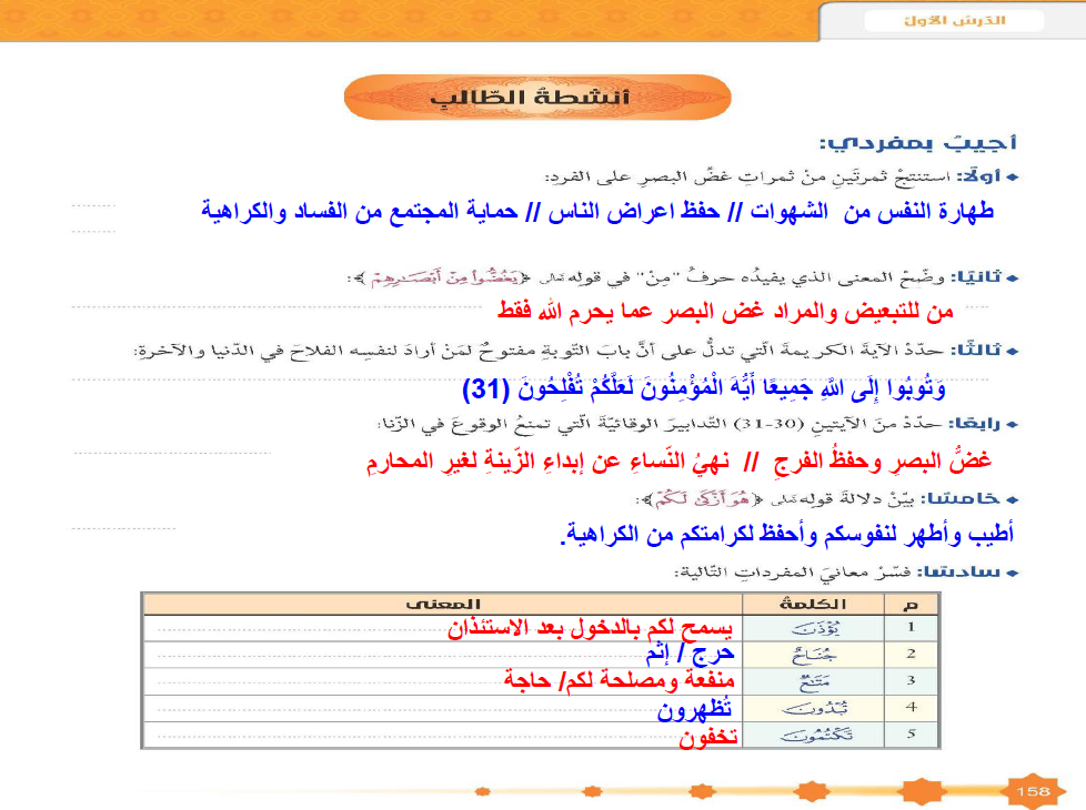 Ppt الحديث السابع والعشرون Powerpoint Presentation Id 6350062