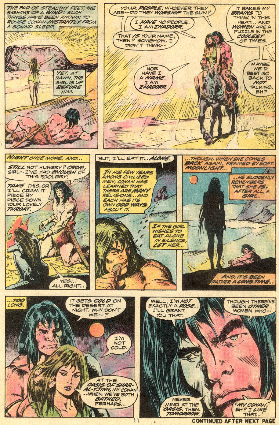 Read online Conan the Barbarian (1970) comic -  Issue #41 - 8