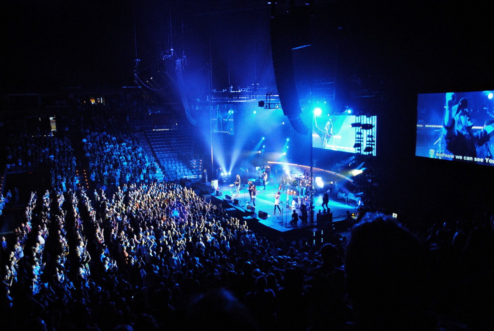 hold on, love . . . hillsong united concert. and rambles on time.