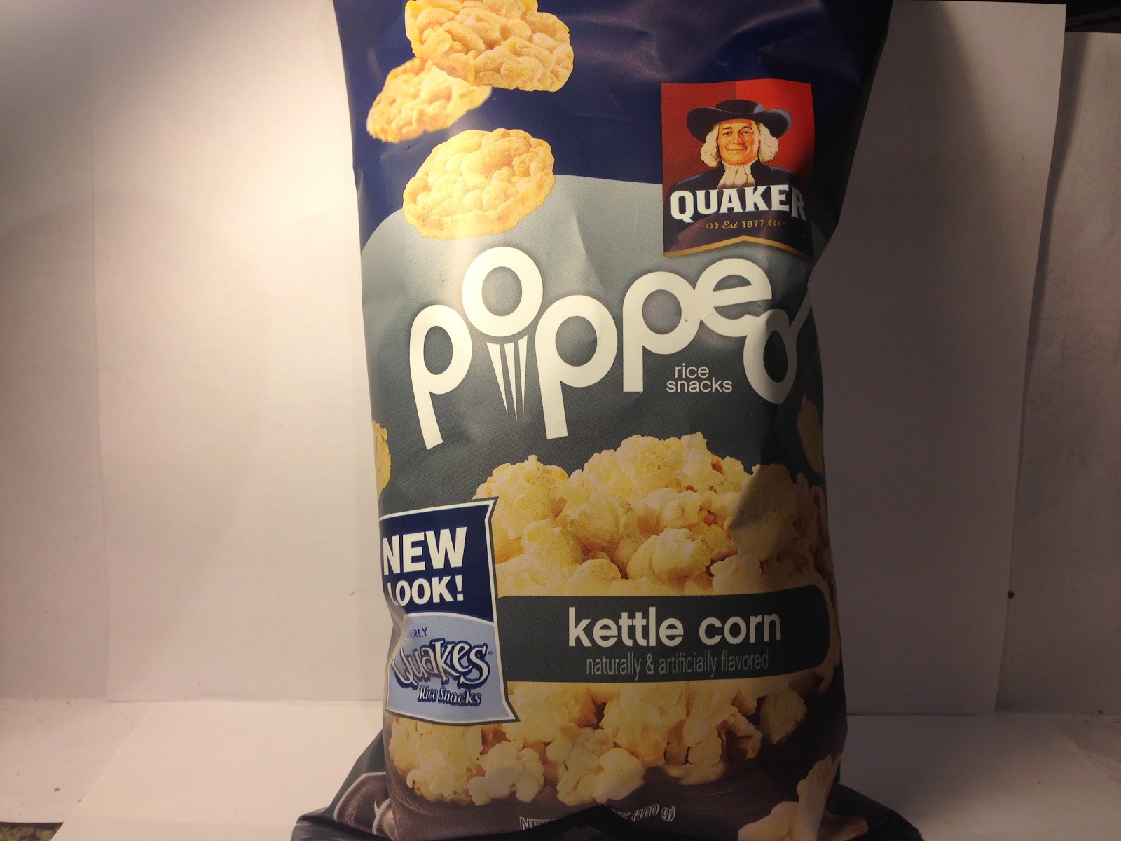 Crazy Food Dude Review Quaker Popped Kettle Corn Rice Snacks