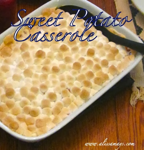 Alissamay's Sweet Potato Casserole