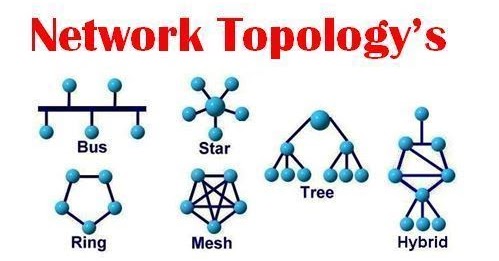 Network Topology Types with Diagrams - Telecom Hub