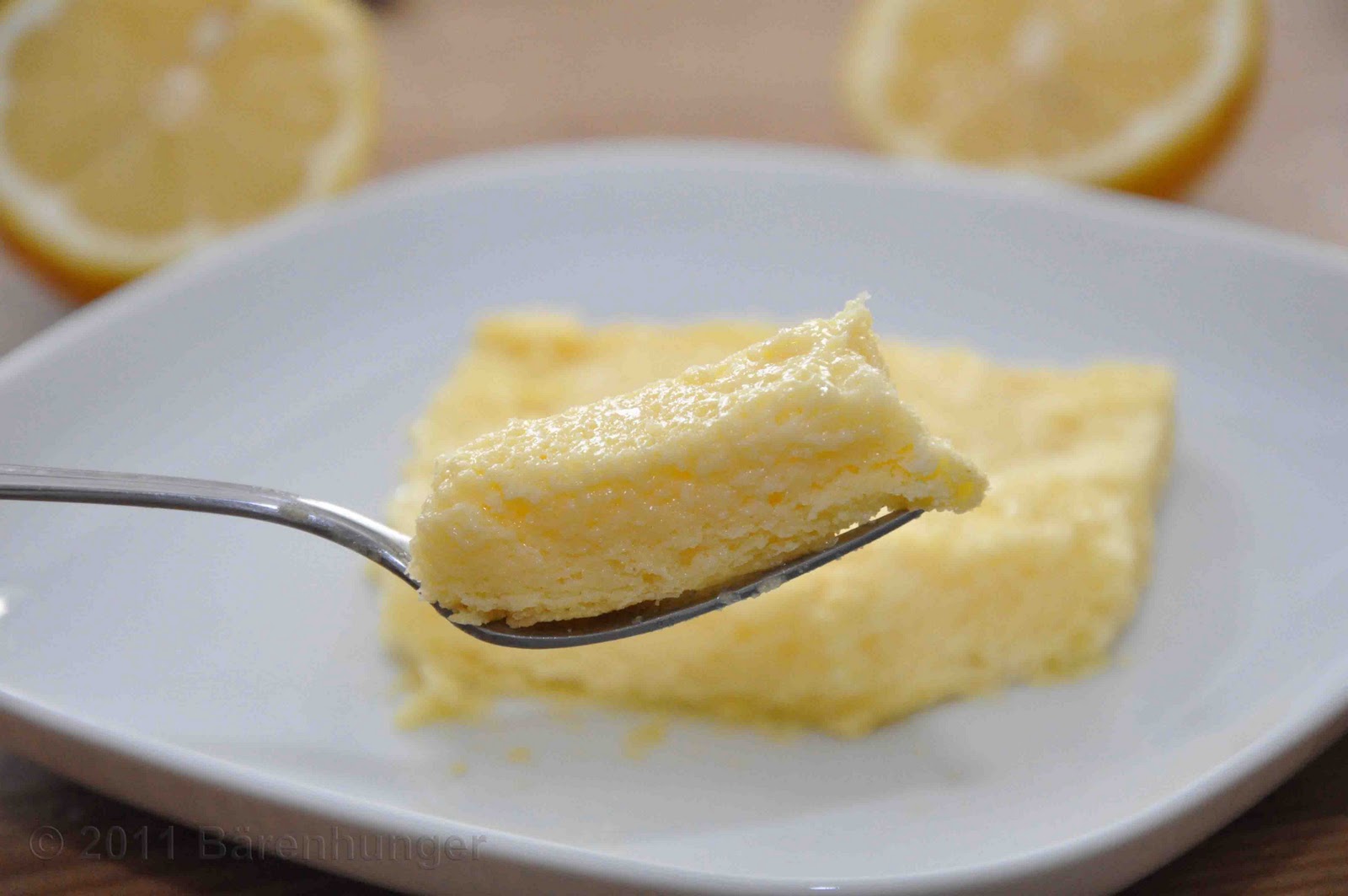 Zitronen Pudding Kuchen | Bärenhunger